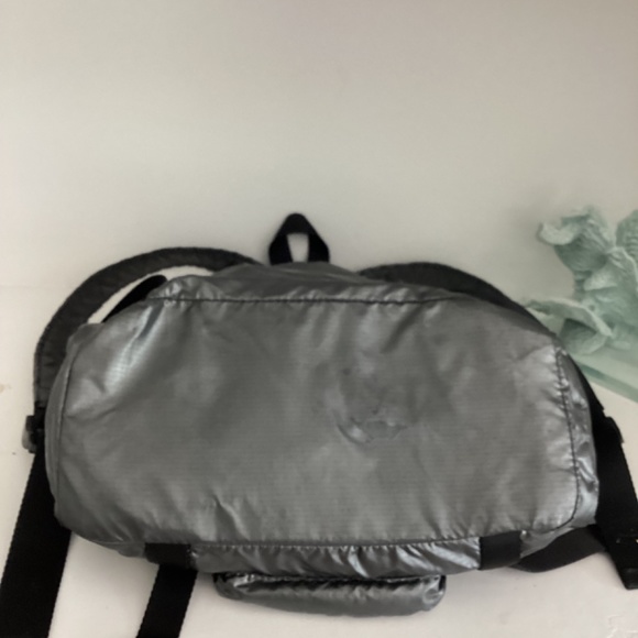 Bebe Sport Gray Nylon Retha Backpack - Picture 12 of 14